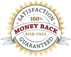  100% money back risk free satisfaction guaranteed