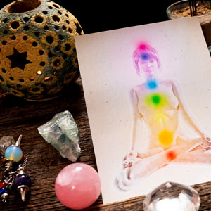 Practice healing with crystals worn or placed on your coordinating chakras.
