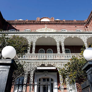 The Historic St. Vincent's Guest House in New Orleans has a very haunted past.
