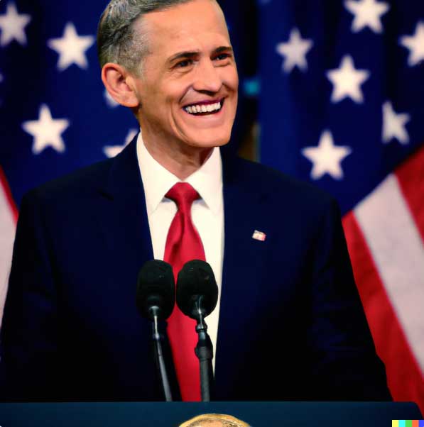 Official Photo: The 78th President of the United States - Dall-E AI