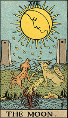 Moon Tarot Card Meaning: Upright, Reversed, and More