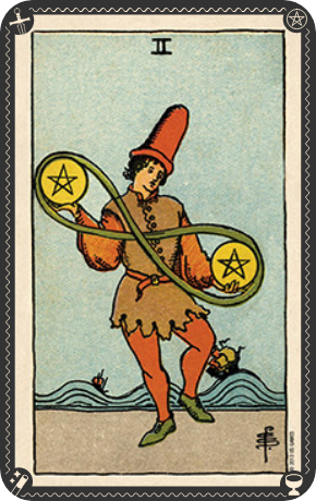 minor pentacles 2