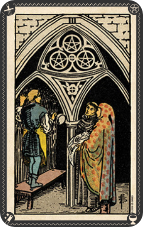 minor pentacles 3