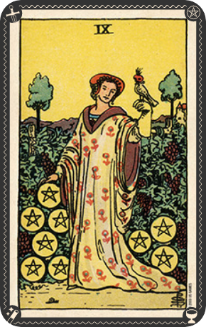 minor pentacles 9