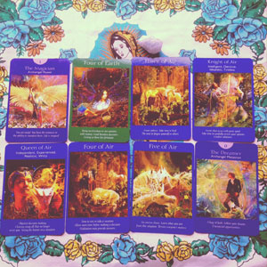 Angelic Tarot Cards offer an enlightened style of reading.
