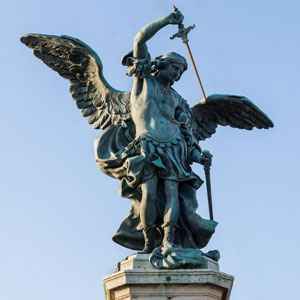 Archangel Michael can help protect your personal aura.
