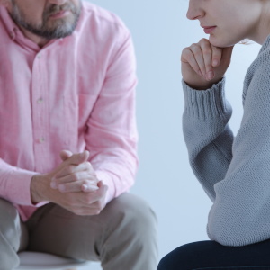 Speaking with a counselor or psychic can help as you're dealing with a major loss.
