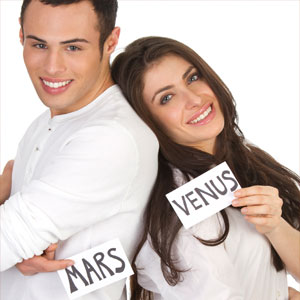 Men are from Mars, Women are from Venus?