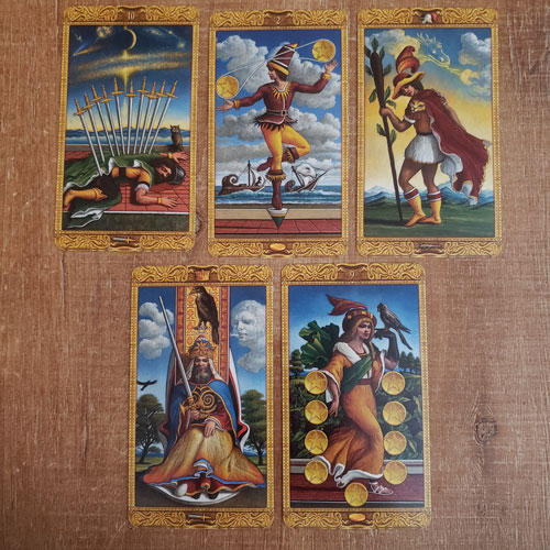 Mythical Tarot Spread