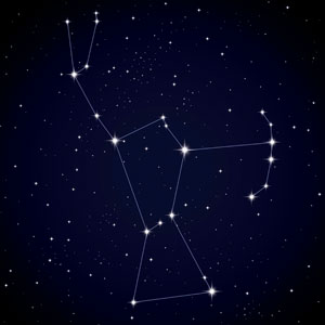 Tonight, when you look up in the sky, try to spot Orion!
