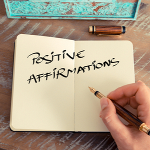 After you write down your affirmations, speak them aloud.