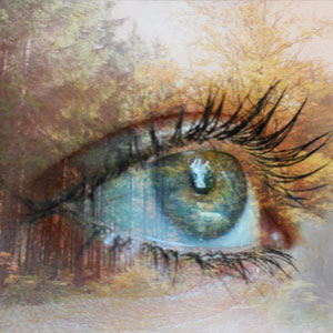 One way to see spirits it to tap into your third eye chakra.
