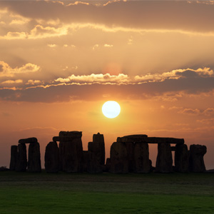 The Winter Solstice at Stonhenge is a sight to behold!
