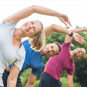 Working out releases stress, which creates happiness!