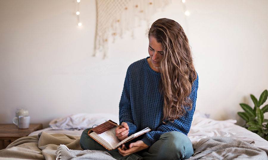 Journaling woman