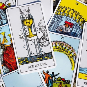 The Ace of Cups Tarot card is used to manifest love.
