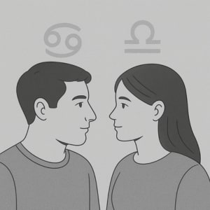 Cancer Man & Libra Woman: Finding Balance in Beautiful Chaos (When Hearts and Minds Create Magic)