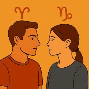 Aries Man & Capricorn Woman: When Fire Meets Earth in Love