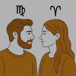 When Fire Meets Mountain: The Capricorn Man and Aries Woman Love Story