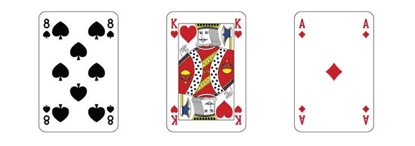 3 Card Spread Using Regular Playing Deck