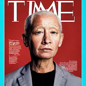 Time Magazine's 2050 Person of the Year Photo by Martin Schoeller. - Stable Diffusion