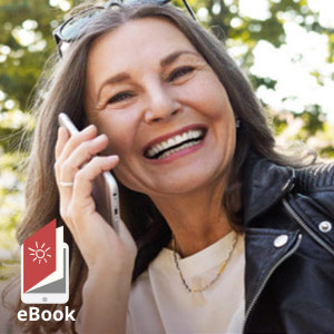 women receiving a psychic reading on a cell phone