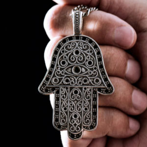 A common talisman is in the form of the Hamsa hand.
