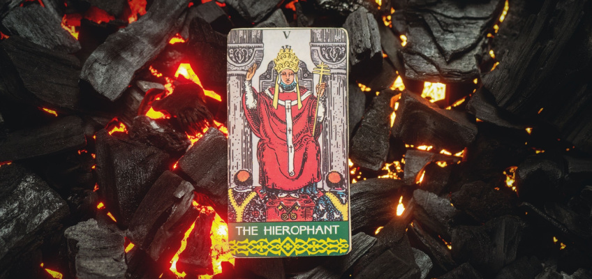 Hierophant Tarot Card