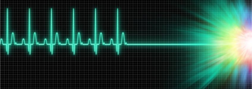 Electric waves of your heart when experiencing a near death experience