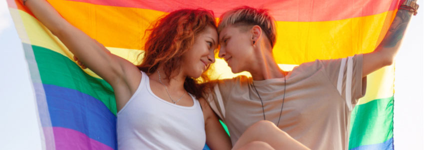 Is Gaydar Real?  Lesbian Pride Flag