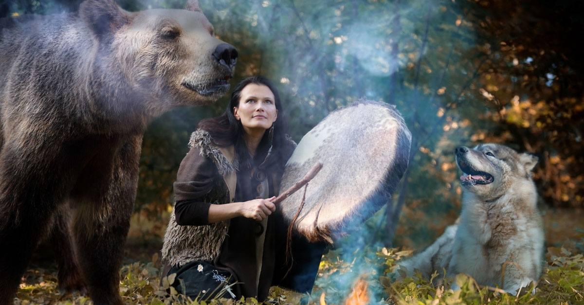 Shamanic Drummer 