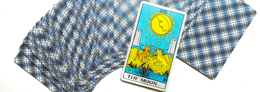 Tarot Moon Card